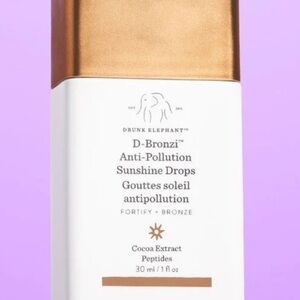 Drunk Elephant D-Bronzi Anti-Pollution Sunshine Drops - Bronze NIB